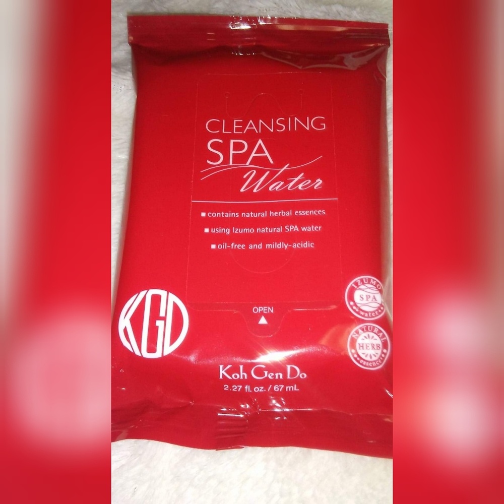 Koh gen do cleansing spa water cloths